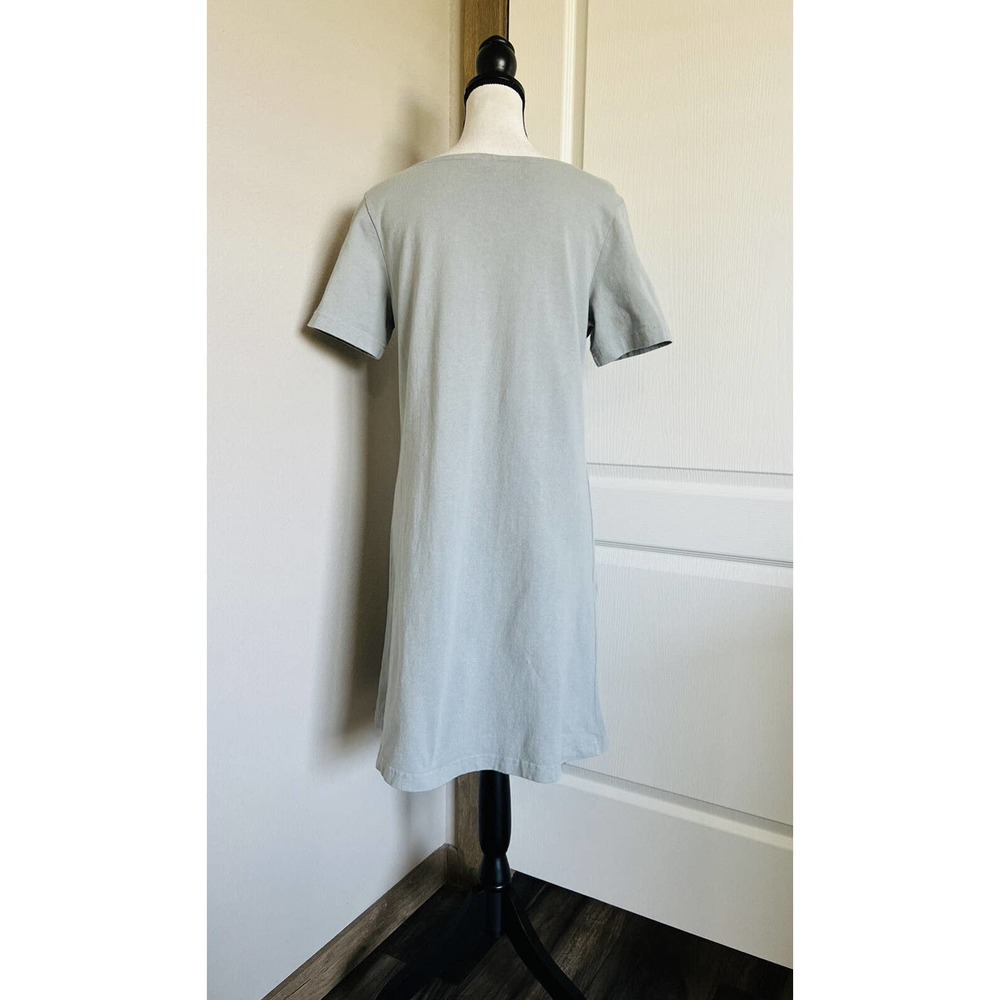 Bryn Walker Sz Small Solid Gray Heavy Cotton Tuni… - image 3